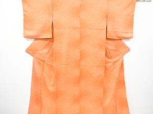 芝草模様一ツ紋付け下げ小紋着物